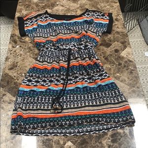 Tribal print dress